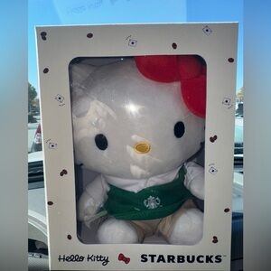 Hello Kitty x Starbucks Holiday 2025 Plush